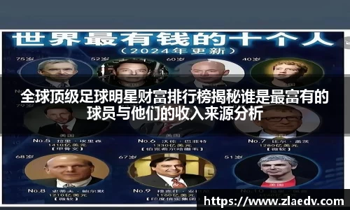 全球顶级足球明星财富排行榜揭秘谁是最富有的球员与他们的收入来源分析